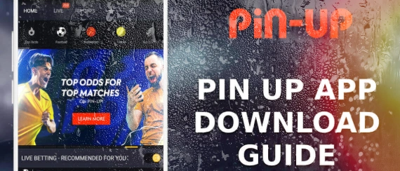 Smartphone with PinUp Bet Kenya mobile app open, showing live football betting odds and casino games